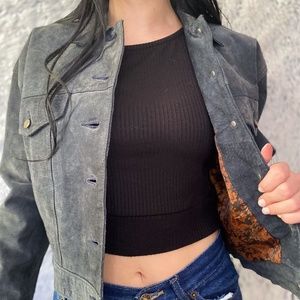 Vintage European Suede Jacket